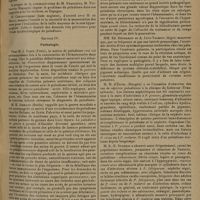 0933 - Page 925 - Le IIe Congrès international du paludisme. (Alger, 19, 20 et 21 mai 1930). Section III. Epidémiologie. Paludisme endémique et épidémique. Anophélisme sans paludisme / Section IV. Pathologie
