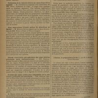 0962 - Page 954 - Sociétés savantes. Société de chirurgie. (Séance du 4 juin 1930). Volvulus d'un lipome pédiculé intra-articulaire du genou. M. Capette, observation de M. Diamant-Berger / Volvulus total de l'anse ombilicale. M. Ombrédanne, deux observations de M. Matry... / Perforation de la vésicule biliaire au cours d'une fièvre typhoïde. M. Ombrédanne, observation de MM. Fèvre, Folliasson et Liège / Deux observations d'ulcère perforé du diverticule de Meckel. M. Mondor, deux observations de MM. Fèvre et Patel, et Fèvre et Lepart / Sténose cicatricielle post-opératoire des voies biliaires principales après cholécystectomie. MM. Desplas, Gaston Durand et Meillère / Prothèse par sonde perdue pour compression de la voie biliaire principale par pancréatite. MM. Desplas, Dalsace et Meillière / Présentation de radiographies. M. Mouchet / Livres nouveaux. Psychiatrie du médecin praticien, par MM. M. Dide... et P. Guiraud... Collection du médecin praticien / L'enfant, la préparation à la vie, par M. le Docteur Victor Pauchet. [L. Babonneix]