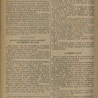 1006 - Page 998 - La journée Ollier / Séance solennelle de la Société de chirurgie de Lyon. Le musée Ollier
