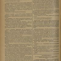 1018 - Page 1010 - Informations. Légion d'honneur. Guerre / Laboratoire d'hygiène de la Faculté de médecine de Paris / Avis de vacance / Voyage d'études médicales de la Faculté de Nancy / Ve Congrès international d'urologie / Nécrologie / Hôpital Trousseau / Renseignements