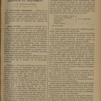 1053 - Page 1045 - Revue générale. Les diarrhées chroniques de l'adulte. Diagnostic et traitement ; par M. Monnerot-Dumaine... VII. Traitement étiologique