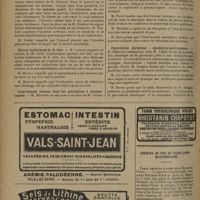 1064 - Page 1056 - Sociétés savantes. Société de chirurgie. (Séance du 25 juin 1930). Reconstitution de la voie biliaire principale. M. Dujarier / Deux cas de contusion herniaire avec éclatement d'une anse grêle. M. Brocq, observations de M. Chabrut / Kystes hydatiques de la rate. M. Launay, travail de M. Oulié... / Intervention précoce dans les péritonites à pneumocoques. M. Mathieu, en son nom et en celui de M. Gérard Marchand / Pancréatite chronique : cholécysto-gastronomie. M. Desplas, communiqué avec M. Lubin