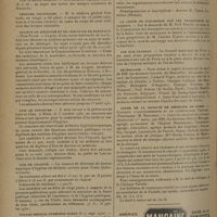 1070 - Page 1062 - Informations. Guerre / Troupes coloniales / Société de médecine et de chirurgie de Bordeaux / Avis de concours / Avis de vacance / Voyage médical Pyrénées-Océan / La carte de surcharge sur les transports en commun / Une rue Laveran / Nécrologie / Cours de la Faculté de médecine de Paris. Clinique d'accouchements et de gynécologie Tarnier