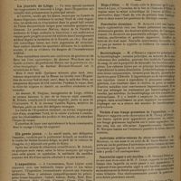 1144 - Page 1136 - Les journées médicales de Bruxelles. Xe session. 28 juin-3 juillet 1930 / Sociétés savantes. Société de chirurgie. (Séance du 9 juillet 1930). Eloge d'Ollier. M. Cunéo / Pancréatite chronique. M. Alglave / Bactériophagie. M. d'Hérelle / Torsion d'une frange graisseuse de l'appendice. M. Mocquot, observation de M. Tierny... / Anévrisme artério-veineux du sinus caverneux. M. Miginiac / Pancréatite aiguë à coli-bacilles. M. Bernard Desplas / Anesthésie au tribromoéthanol. MM. Gosset et Thalheimer