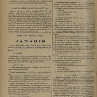 1150 - Page 1142 - Livres nouveaux. Les grandes endémies tropicales. Etude de pathogénie et de prophylaxie. Conférences faites au grand amphithéâtre de la Faculté de médecine, par MM. les médecins du Corps de santé coloniale Noël Bernard, F. azanove, A. Gauducheau, E. Jamot, M. Jauneau, M. Léger, L.-R. Montel, M. Peltier. Préface de M. le Professeur Tanon / Le chat, son utilité, par le Docteur et Mme Loir / Notes pour l'internat (oral). Panaris. (A suivre) / Circuits d'autocarps P.-L-M. au départ de Saint-Étienne
