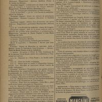 1202 - Page 1194 - Informations. IIe réunion de la presse médicale latine / IIIe Congrès international de radiologie / Nécrologie