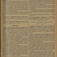1213 - Page 1205 - Analyses et indications bibliographiques. Radiumlogie ; par Simone Laborde... Curiethérapie. Utérus. Le traitement des états infectieux surajoutés dans le traitement du cancer du col de l'utérus. (Ch. Grandclaude et Y. L. Wickham. Bull. de l'Assoc. franç. pour l'étude du cancer...) / Sarcomes. Sarcome d'Ewing avec décalcification complète d'un cubitus. Réédification osseuse après curiethérapie. (A. Léri et Simone Laborde. Bull. de l'Assoc. franç. pour l'étude du cancer...) / Sociétés savantes. Académie des sciences. (Séance du 28 juillet 1930). Thérapeutique photochimique. MM. Charles Benoit et André Helbronner / Société de chirurgie de Toulouse. (Séance du 9 avril 1930). Enucléation traumatique de la boule de Bichat chez le nourrisson. M. Jean Calvet / Deux cas intéressants d'angine phlegmoneuse. MM. E. Escat et A. Viela / Laminectomie tardive pour fracture vertébrale. M. Léon Dieulafé