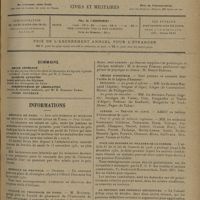 1249 - Page 1241 - Sommaire / Informations. Hôpitaux de Paris. Avis aux internes en médecine des hôpitaux et hospices civils de Paris / Hôpitaux de province. Orléans / Faculté de pharmacie de Paris / Écoles de médecine. Poitiers / Légion d'honneur / Guerre. Service de santé / Pour les blessés ou malades de la guerre / La révision des pensions définitives