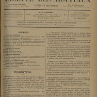 1297 - Page 1289 - Sommaire / Informations. Prix Fillioux / Conditions du concours / Hôpitaux de province. Nice / Récompenses pour la mutualité