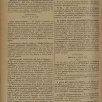1336 - Page 1328 - Sociétés savantes. Société de médecine de Paris. (Séance du 13 juin 1930). Adamantome. Dégénérescence kystique et néoplastique. Résection du maxillaire. Guérison. M. Dufourmentel, observation de M. Derome... / Dilatation des uretères et hydronéphrose décelées par l'uro-selectan. MM. Mock et Dore / (Séance du 28 juin 1930). Crises angiocriniennes. M. Sédillot / L'ouverture du thorax, cause de l'amaigrissement en chirurgie pulmonaire expérimentale. M. Georges Rosenthal / Expériences sur l'absorption des sels de bismuth. M. Galliot / Les troubles du premier sommeil chez les hyperémotifs. M. André Tardieu / (Séance du 11 juillet 1930). A propos des cancers du goudron. M. Foveau de Courmelles / A propos de la malariathérapie. M. A. Marie / Du rôle de la pancréatine dans le traitement du rhumatisme sérique. M. A. Legrand