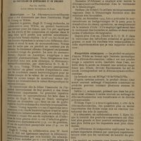 1349 - Page 1341 - Revue générale. La dibromoxymercurifluorescéine et ses applications thérapeutiques en particulier en gynécologie et en urologie ; par Ch. David... Historique / Propriétés chimiques