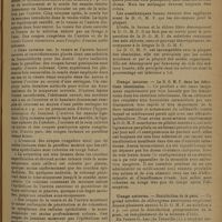 1351 - Page 1343 - Revue générale. La dibromoxymercurifluorescéine et ses applications thérapeutiques en particulier en gynécologie et en urologie ; par Ch. David... Pouvoir de pénétration de la D. O. M. F. dans les tissus / Incompatibilités / Usage interne / Usage externe