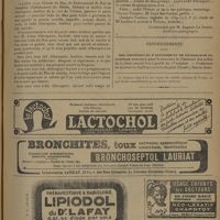 1365 - Page 1357 - Variétés. Un pacte de guérison au XVIe siècle / Renseignements