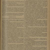 1417 - Page 1409 - VIIe Conférence internationale contre la tuberculose sous le haut patronage de leurs majestés le roi et la reine de Norvège. Première question. La vaccination contre la tuberculose par le B. C. G.