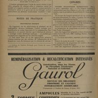 1440 - Page 1432 - Livres nouveaux. L'hydrothérapie médicale, tome VI : Hydrothérapie, par R. Dubois de Saujon... « Les Actualités physiothérapiques » publiées sous la direction du Docteur Duhem / Ce que nous devons tous savoir du cancer (O que Todos devem saber de Cancro) / Notes de pratique. Insuffisance aortique / Congrès. Congrès neurologique international