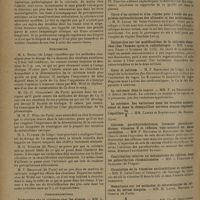 1452 - Page 1444 - XXIe Congrès français de médecine. Liége, 23-27 septembre 1930. II. Le métabolisme du calcium. La calcémie. MM. Mathieu-Pierre Weil et Ch.-O. Guillaumin / Discussion / Communications. Recherches sur la calcémie chez les aliénés. MM. C. I. Parhon et M. Stéganescu-Dragomireanu... / La contribution à l'étude de la calciumrachie. MM. C. I. Parhon et M. Cahane... / Rapport du Ca, du Na et du Cl entre le sang et les fluides des cavités séreuses et des oedèmes. MM. A. Vancura et B. Hejda... / Choix d'un animal et d'un régime pour l'étude des propriétés antirachitiques des aliments et des médicaments. M. R. Lecoq... / Recherches sur les modifications de la calcémie observées chez l'homme après la radiothérapie. MM. Langeron, Paget et Quemere... / Coeur et calcium. M. F. Henrijean... / La calcémie dans le cancer. MM. P. de Bersaques et A. Bérat... / Calcium, parathyroïdectomie, hormone parathyroïdienne, vitamine D et réflexes vaso-moteurs du sinus carotidien. MM. P. Regniers et Bouckaert... / Circulation de la vitamine antirachitique et calcémie. MM. E. Cruz-Coke et Croxatto... / III. Les indications thérapeutiques de l'insuline en dehors du diabète. Introduction physiologique à l'étude des indications thérapeutiques de l'insuline en dehors du diabète. M. J. Hoet...