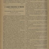 1486 - Page 1478 - XXXIXe Congrès de l'Association française de chirurgie. Paris, 6-11 octobre 1930. Première question. Spondylite traumatique. Maladie de Kümmell-Verneuil. Résumé du rapport de MM. Froelich... et Mouchet... Discussion. (A suivre) / IIe Congrès international de pédiatrie. Stockholm, 18-21 août 1930. Physiopathologie de l'état thymo-lymphatique. (Diagnostic clinique). M. Cesar Cattanéo...