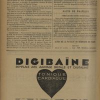 1512 - Page 1504 - Informations (Suite). Association des membres du corps enseignant des facultés de médecine et des facultés mixtes de médecine et de pharmacie de l'état / Nécrologie / Notes de pratique. Présclérose gastro-intestinale / Actes de la Faculté de médecine de Paris. Thèses