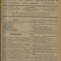 1517 - Page 1509 - Sommaire / Informations. Hôpitaux de Paris. Concours d'électro-radiologiste des hôpitaux / Concours de chimiste des hôpitaux / Concours de l'internat / Concours de l'externat / A. P. I. M. Ve session du Conseil général