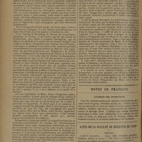 1550 - Page 1542 - Henry Delagenière. Allocution prononcée à la Société nationale de chirurgie par M. le Professeur Gosset... [Nécrologie] / Notes de pratique. Azotémie des brightiques / Actes de la Faculté de médecine de Paris. Thèses