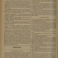 1590 - Page 1582 - Informations. Hôpitaux de Paris. Concours de l'internat / Nîmes / Don à l'association générale des médecins de France / Nécrologie / Chronique. Le centenaire de Davila / Le lieu de Genève