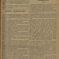 1619 - Page 1611 - Sociétés savantes. Société de biologie. (Séance du 25 octobre 1930). Le calcium ultrafiltrable en obstétrique. MM. E. Aburel et E. Cernautianu-Ornstein / Intérêts professionnels. Syndicat des chirurgiens français / Informations (Suite). Fondation de Rothschild / École dentaire de Paris / Académie des sciences. Première liste des prix et subventions attribués en 1930 / Prix Nobel / Société médicale des hôpitaux de Paris. Prix Gingeot