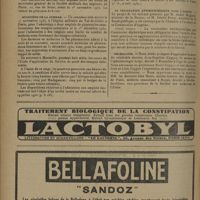 1620 - Page 1612 - Informations (Suite). Société médicale des hôpitaux de Paris. Prix Gingeot / Ministère de la guerre / Ministère de la santé publique / La vaccination antidiphtérique dans l'armée / Nécrologie