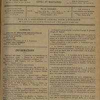 1645 - Page 1637 - Sommaire / Informations. Hôpitaux de Paris. Concours de stomatologiste / Assistants d'élecro-radiologie des hôpitaux / Concours de l'internat / Facultés de médecine. Paris / Bordeaux / Montpellier / Faculté libre de médecine de Lille / La Faculté de médecine de Cluj...