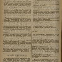 1670 - Page 1662 - [Correspondance]. [A. Folliasson] / Congrès et excursions. VIe Congrès international de médecine et de pharmacie militaires / Les voyages médicaux internationaux de la Société médicale du littoral méditerranéen / Renseignements