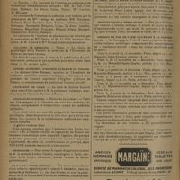 1686 - Page 1678 - Informations. Hôpitaux de province. Montpellier / Nantes / Facultés de médecine. Paris / Conseil supérieur d'hygiène publique de France / Université de Liége / Assurances sociales. Médecins de caisses / Nécrologie / Le bal du « jeune médecin » / Cours de la Faculté de médecine de Paris. Cours et travaux pratiques de chimie médicale / Institut Calot, à Berck-Plage / Chemins de fer de Paris à Lyon et à la Méditerranée