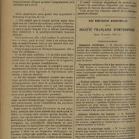 1744 - Page 1736 - Des effets de la résection d'une des artères thyroïdiennes inférieures sur la calcémie et la symptomatologie fonctionnelle dans un cas de polyarthrite ankylosante ; par le Professeur René Leriche et Adolphe Jung... / XIIe Réunion annuelle de la société française d'orthopédie. Paris, 10 octobre 1930. Communications. Anomalies vertébrales. M. Marique... / Pincements vertébraux liés à des contractures réflexes. MM. Lefort et Ingelrans... / « Nucleus pulposus » dans l'épiphysiqte vertébrale. MM. Calvé et Galland... / Ankylose bilatérale des hanches. M. Mauclaire... / Note sur le rachitisme tardif. M. Pouzet...