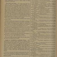 1746 - Page 1738 - Sociétés savantes. Société de chirurgie. (Séance du 5 novembre 1930). Anévrisme de l'artère utérine. M. Auvray / Spina bifida. M. Leveuf / Spina bifida avec lipome. M. Leveuf / Dangers de l'anesthésie au protoxyde d'azote. M. Heitz-Boyer / Faculté de médecine de Lyon. Thèses soutenues pendant l'année 1929-1930