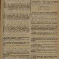 1763 - Page 1755 - Sociétés savantes. Académie de médecine. (Séance du 2 décembre 1930). L'épidémie de poliomyélite du département du Bas-Rhin. MM. Levaditi, Schutz et Willemin / De l'emploi en boulangerie des produits dits « améliorants » des farines. M. Kling / Une cause d'erreur possible au cours de la numération du coli-bacille dans des eaux anciennement polluées. MM. Fernand Arloing et A. Dufourt... / Séance annuelle / Société de chirurgie. (Séance du 12 novembre 1930). Fracture du scaphoïde et luxation trapézo-métacarpienne associées. M. Mouchet, observation de M. Tillier... / Deux cas de luxation rétro-lunaire dont une accompagnée de fracture du scaphoïde. M. Mouchet / Chevillage dans les fractures diaphysaires des os longs. M. Proust, travail de M. Cornioley... / Cachexie ovarienne, occlusion intestinale, et sérum intraveineux. M. Proust, travail de M. Lecercle de Damas / Chirurgie parathyroïdienne. M. Leriche