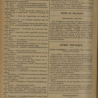 1766 - Page 1758 - Faculté de médecine de Nancy. Thèses soutenues pendant l'année 1929-1930 / Notes de pratique. Insuffisance cardiaque / Livres nouveaux. La mort de Stamboul, par le Docteur Henri Aurenche. Préface de Paul Chack / Renseignements