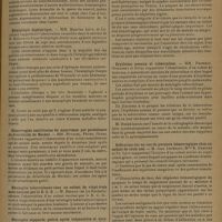 1805 - Page 1797 - Sociétés savantes. Société de pédiatrie. (Séance du 18 novembre 1930). Un cas de neurofibromatose familiale. M. Apert / Hémiplégie diphtérique. MM. Maurice Lévy, et Lelourdy / Hémorragies ombilicales du nourrisson par persistance du diverticule de Meckel. MM. Hutinel, Fèvre, Guran et Fraisse / Méningite tuberculeuse chez un enfant de vingt-trois mois vacciné par le B. C. G. M. Béraud... / Méningite suppurée guérie après trépanation et auto-vaccination. MM. J. Hallé et Garnier / Purpura hémorragique consécutif à la vaccination antidiphtérique. MM. Paisseau et Ducas / Erythème noueux et tuberculose. MM. Paisseau, Oumansky et Ducas / Réflexions sur un cas de purpura hémorragique chez un enfant de trois ans. M. Jean Levesque, Mlles S. Dreyfus et Fr. Lévy / Eczéma au cours d'un régime hypersucré. Mr Jean Levesque, Mlles S. Dreyfus et Fr. Lévy