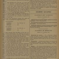 1835 - Page 1827 - Le périmètre thoracique des enfants et des jeunes gens de haute staturre ; par P. Nobécourt... / Sociétés savantes. Académie des sciences. (Séance du 8 décembre 1930) / Académie de médecine. (Séance du 16 décembre 1930). Déclaration de vacance. M. le Président / Présentation. M. Balthazard / Rapport. M. Claude / Réflexions sur les toxicomanes