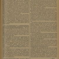 1855 - Page 1847 - Sociétés savantes. Société de neurologie. (Séance du 6 novembre 1930). Hémiatrophie linguale au cours d'un processus aigu de névraxite. MM. O. Crouzon et Henri Desoille / Un cas de gliome kystique volumineux du lobe temporal traité avec succès par simple ponction. MM. Alajouanine et Petit-Dutaillis / Sur un cas d'intoxication par la cyclohexenyléthylmalonylurée (tétrahydrogardénal, phanodorme). Localisation du toxique sur l'appareil mésodiencéphalique. M. Lhermitte et Mlle Monique Parturier / Syndrome adipose-génital tardif. M. Folly... / Intérêts professionnels. La réforme des études dentaires. [A. Herpin]