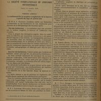 1876 - Page 1868 - Analyses et indications bibliographiques. Maladies des enfants. Sous la direction de M. L. Babonneix... VIII. Nourrisson. Les modifications cutanées chez le nourrisson après administration de vigantol. (M. Rodecurt. Münch. Med. Woch...). [R. Levent] / Ier Congrès de la Société internationale de chirurgie orthopédique. Paris, 3-4 octobre 1930. Première question. Le traitement de la luxation congénitale de la hanche à partir de l'âge de quinze ans. Cas non douloureux / Dans les cas douloureux