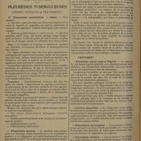 1886 - Page 1878 - Livres nouveaux. Traitement médical des affections stomacales, par Léon Meunier / Notes pour l'internat. Pleurésies tuberculeuses. (Formes cliniques & traitement) / Renseignements