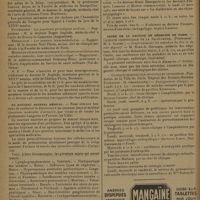 0054 - Page 50 - Informations. Légion d'honneur. Marine marchande / Congrès des médecins aliénistes et neurologistes de France et des pays de langue française. Psychiatrie / Neurologie/ Médecine légale psychiatrique / Un nouveau journal médical / Nécrologie / Hôpital Laennec. Service d'oto-rhino-laryngologie / Cours de la Faculté de médecine de Paris. Clinique chirurgicale de la Salpêtrière. (Professeur : M. A. Gosset) / Clinique chirurgicale infantile et orthopédie. (Fondation de la Ville de Paris. Hôpital des Enfants-Malades. Professeur : M. Ombrédanne)