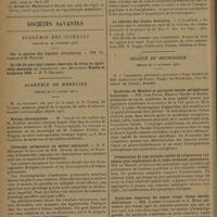 0080 - Page 76 - Revue générale. Les anémies aplastiques. Étude clinique, anatomique et pathogénique ; par M. P. Baize... / Sociétés savantes. Académie des sciences. (Séance du 29 décembre 1930) / Académie de médecine. (Séance du 13 janvier 1931). Notices nécrologiques. M. Vallée / Chirurgie pulmonaire en milieu sanatorial. M. F. Bezançon / Le peyotl et son principe actif. M. Raymond Hamet / Cranio synostoses. M. de Lapersonne / La réforme des études dentaires / Société de neurologie. (Séance du 6 novembre 1930) / Syndrome de Ménière et paralysie faciale périphérique homologue. MM. Jean Paraf, Maurice Vernet et Bernal / Présentation de sept malades opérés de trépanation cranienne pour exploration de la fosse cérébrale postérieure. MM. de Martel et Guillaume / Syndrome supérieur du noyau rouge, forme choréo-athétosique. MM. Laignel-Lavastine et A. Miget