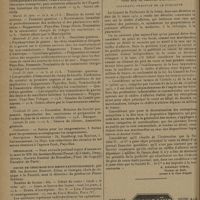 0090 - Page 86 - Informations. VIe Congrès international de médecine et de pharmacie militaires. (La Haye, du 15 au 20 juin 1931). Programme / Nécrologie / Cours de chirurgie oto-rhino-laryngologique, par MM. les Docteurs Rossert, Elbaz et Georges... sous la direction du Professeur Pierre Sebileau / Bureau officiel des grands réseaux français. Maison du tourisme / Jurisprudence et législation. Taxe sur le chiffre d'affaires. Journaux. Produits de la publicité. [H. Ribadeau Dumas]