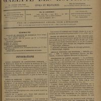 0149 - Page 145 - Sommaire / Informations. Conseil supérieur de l'Instruction publique. M. Balthazard / Écoles de médecine. Angers / Équivalence du baccalauréat / Écoles de médecine navale / Médaille d'honneur des épidémies / Conférences de l'Hôtel Chambon