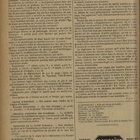 0170 - Page 166 - Informations. Préfecture du département de la Seine. Concours d'Internat en médecine des Asiles publics d'aliénés de la Seine / Légion d'honneur. Affaires étrangères / Médaille d'honneur des épidémies / Ministère de la santé publique / Erratum / Chronique. L'aide aux mères de famille