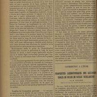 0210 - Page 206 - Schéma d'examen d'un malade atteint d'une affection gastrique ; par Georges Baudet... / Contribution à l'étude des propriétés cardiotoniques des glucosides isolés du bulbe de scille (scillarène) ; par M. Bleicher...