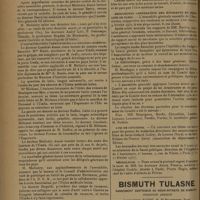 0222 - Page 218 - Informations. Union médicale latine (UMFIA). L'Assemblée générale annuelle / Association corporative des étudiants en médecine de Paris / Avis de concours / Nécrologie