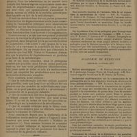 0244 - Page 240 - La poliomyélite antérieure aiguë ; par MM. Auguste Pettit, Pierre Sée, Jean Lhermitte, L. Babonneix, Léon Laruelle, Lance, Delherm et Laquerrière / Sociétés savantes. Académie des sciences. (Séance du 2 février 1931). Une nouvelle fonction de l'estomac. Rôle de cet organe dans le métabolisme de l'urée. MM. R. Vladesco, D. Simei et M. Popesco / Sur la présence d'un virus pathogène pour le singe dans certains bubons vénériens de l'homme. MM. C. Levaditi, P. Ravaut, P. Lépine et Mlle R. Schoen / Académie de médecine. (Séance du 10 février 1931). Notices nécrologiques. M. Portier / Recherches expérimentales sur la transmission de la poliomyélite par la voie digestive. Action du chlore sur le virus poliomyélitique. MM. Levaditi, Kling et Lépine / Traitement du tétanos, de la diphtérie et des maladies neurotropes par la méthode phylactique. M. Cruchet...