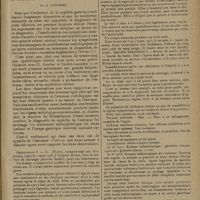 0303 - Page 299 - Sur deux cas de gastropathie grave ayant simulé le cancer et probablement de nature syphilitique ; par A. Lemierre