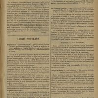0321 - Page 317 - Chronique. L'échinococcose au Congrès Yougo-Slave de chirurgie / Livres nouveaux. Maladies de l'appareil digestif, par le Docteur Etienne Chabrol... et le Docteur Maurice Bariéty... / Les fissures faciales, par le Docteur L. Dieulafé... et de Docteur A. Herpin... / Le cancer, par G. Jeanneney / Margot et Mabu, par le Docteur L. Devraigne...