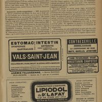 0333 - Page 329 - Sociétés savantes. Société de neurologie. (Séance du 5 février 1931). Paralysies postérothérapiques. MM. Baudouin et Hervy / Polynévrite pseudo-myopathique. MM. Alajouanine et Bailey / Syndrome de Klippel-Feil avec quadriplégie spasmodique. Variété étiologique particulière de l'hémiplégie spinale ascendante chronique. MM. Georges Guillain et Pierre Mollaret